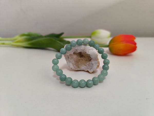 Jade(színezett) ásványkarkötő